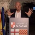 Albert Boadella convoca a los tabarneses a un referéndum para la autonomía de Tabarnia / Foto: Twitter Plataforma por Tabarnia