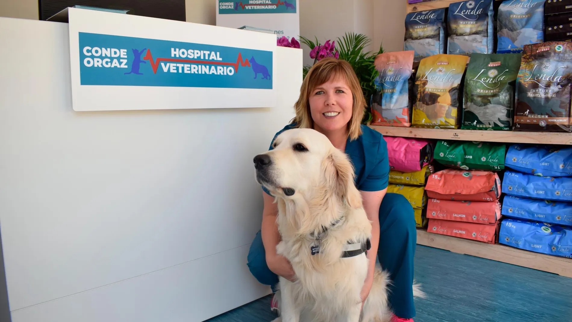Irene Alfonso es veterinaria del Hospital Veterinario Conde Orgaz de Madrid