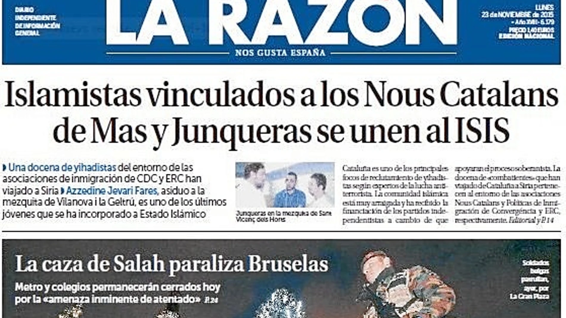 El ministro del Interior confirmó que Nous Catalans puede ser utilizada por salafistas