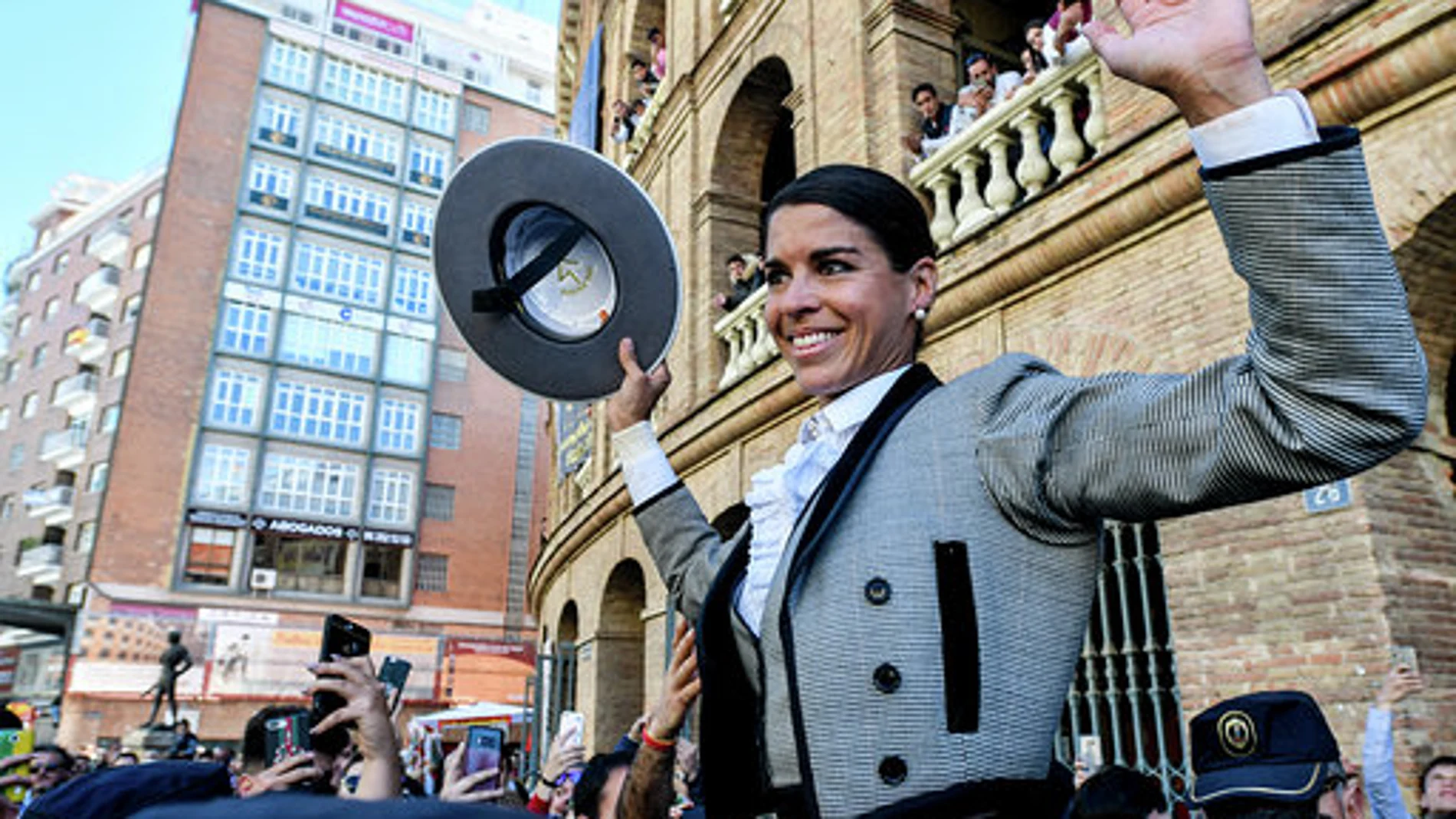 Lea Vicens fue la gran triunfadora de la matinal de Fallas