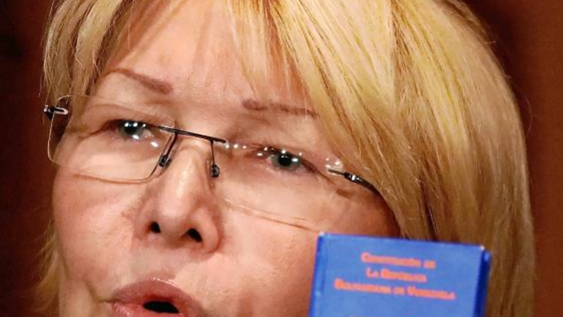 La ex fiscal general de Venezuela Luisa Ortega en una imagen de archivo