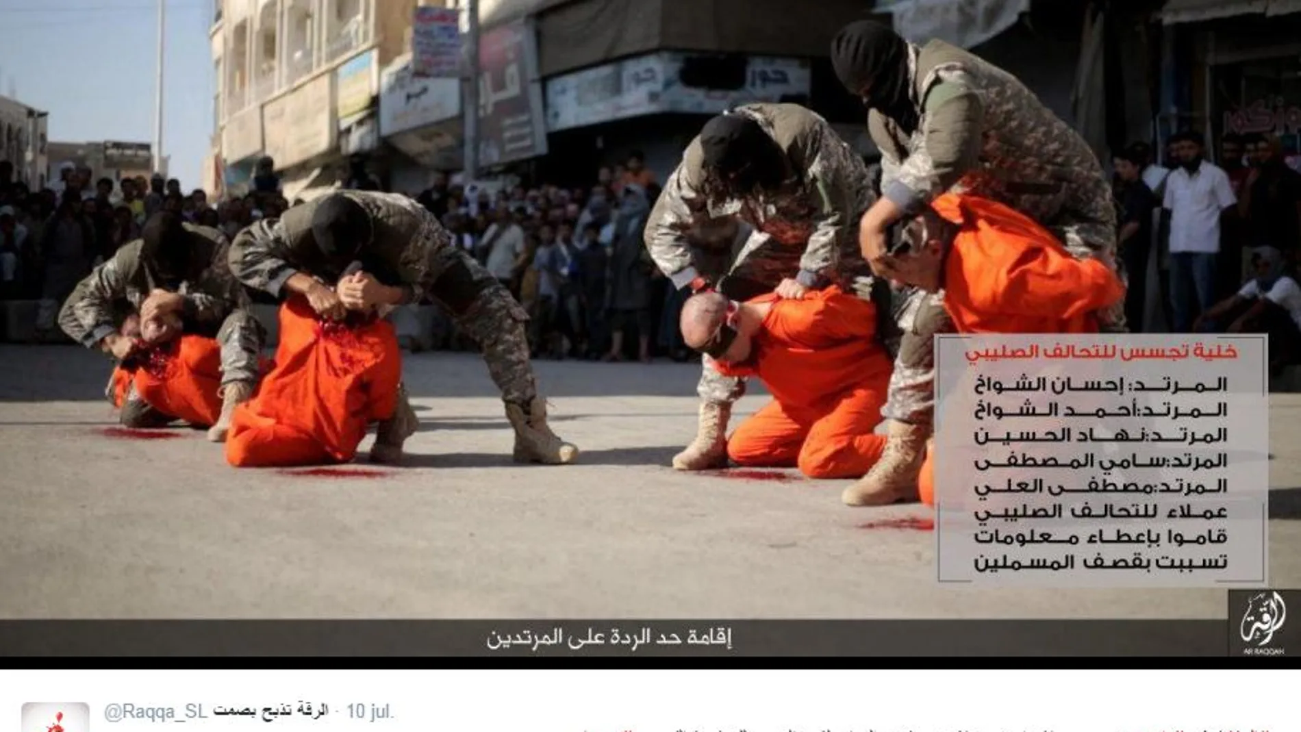 El Estado Islámico decapita a cuatro jugadores de un equipo de fútbol