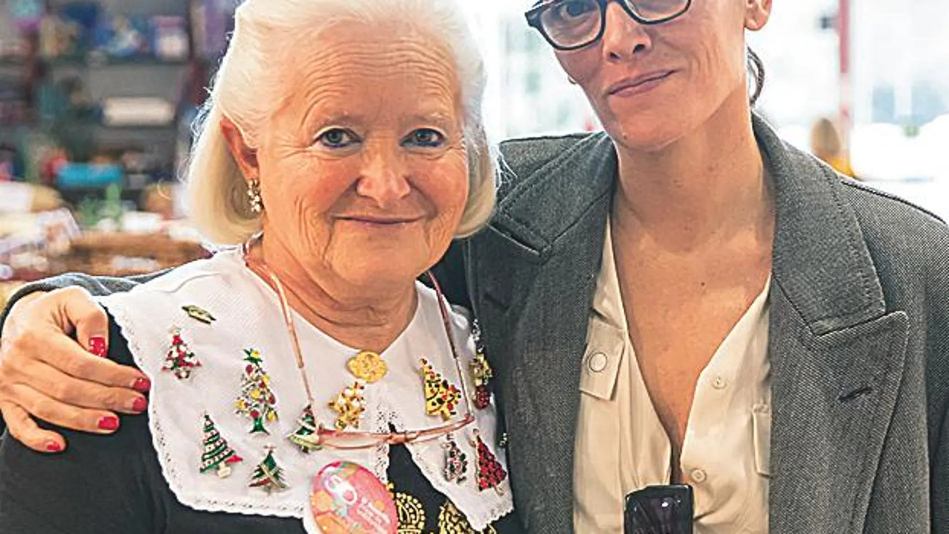 Laura Ponte, junto a Anny Van Beueren