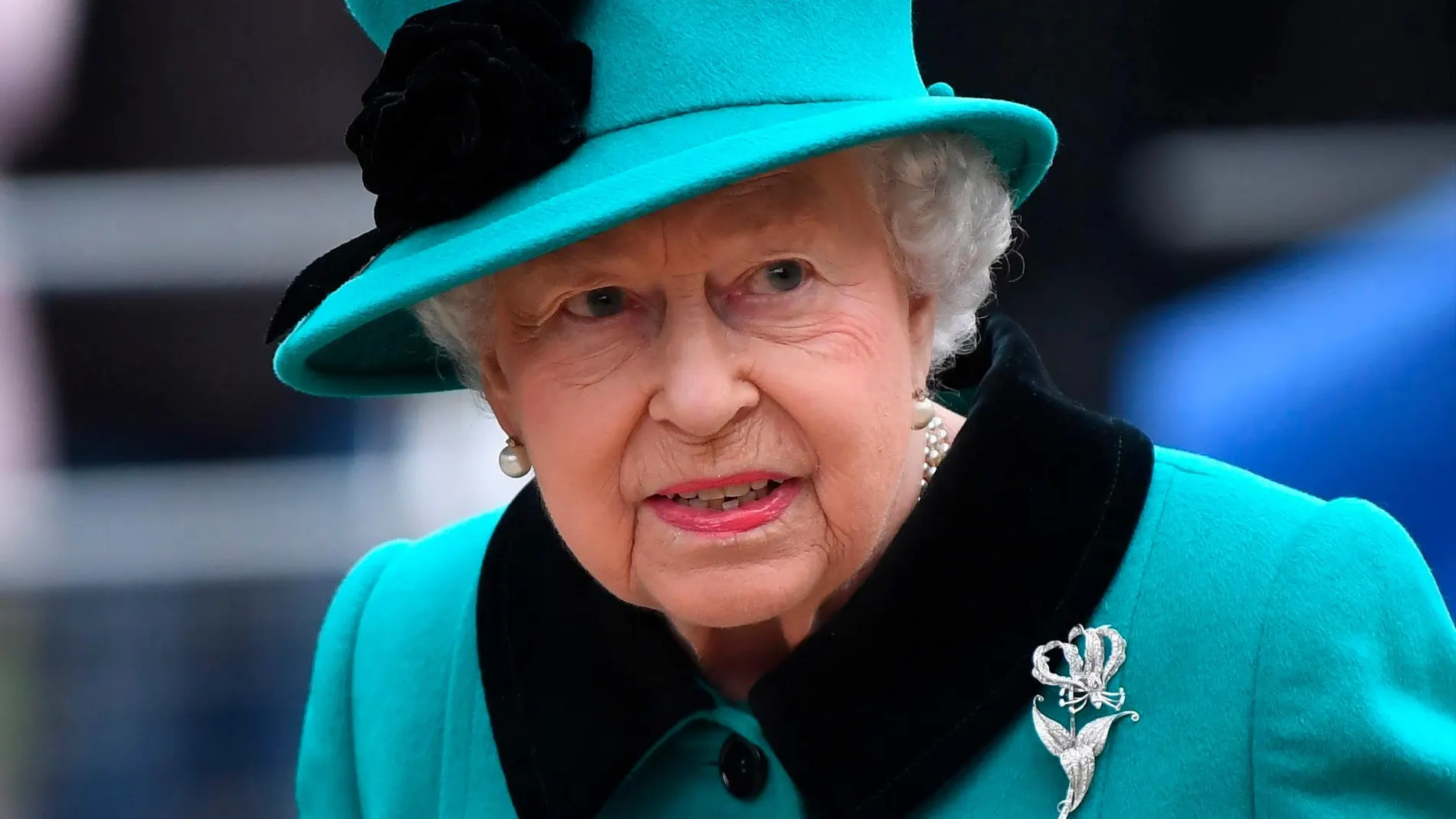 La monarca británica, Isabel II