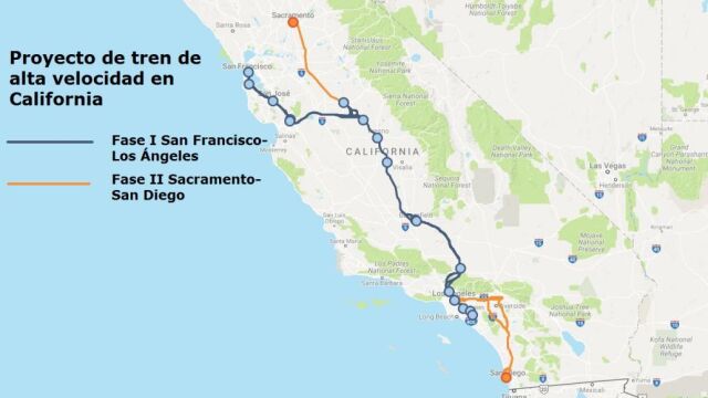 Renfe competirá por explotar el AVE de California