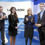 Guillermo Plata, el ganador del año pasado, recibió el premio de manos de la ministra de Fomento, Ana Pastor