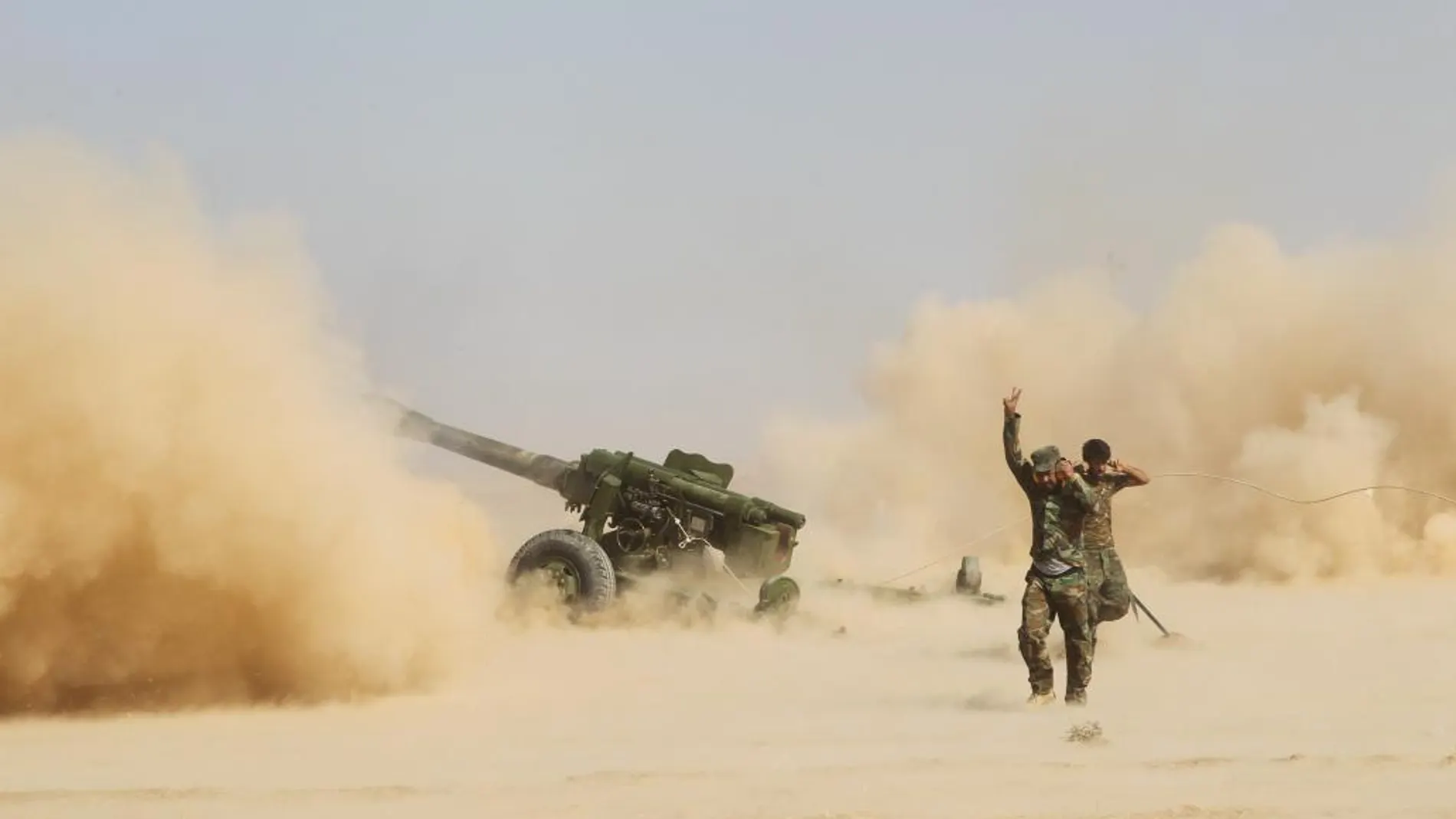 Ofensiva al sur de de Mosul.