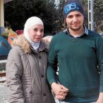 Mohamed, de 22 años, e Ina, de 18, se casaron en el campamento al mes de conocerse para evitar ser separados