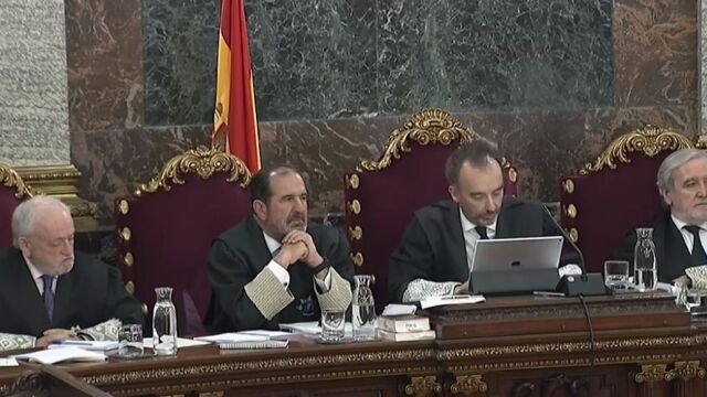 El juez Marchena durante el juicio del “procés”