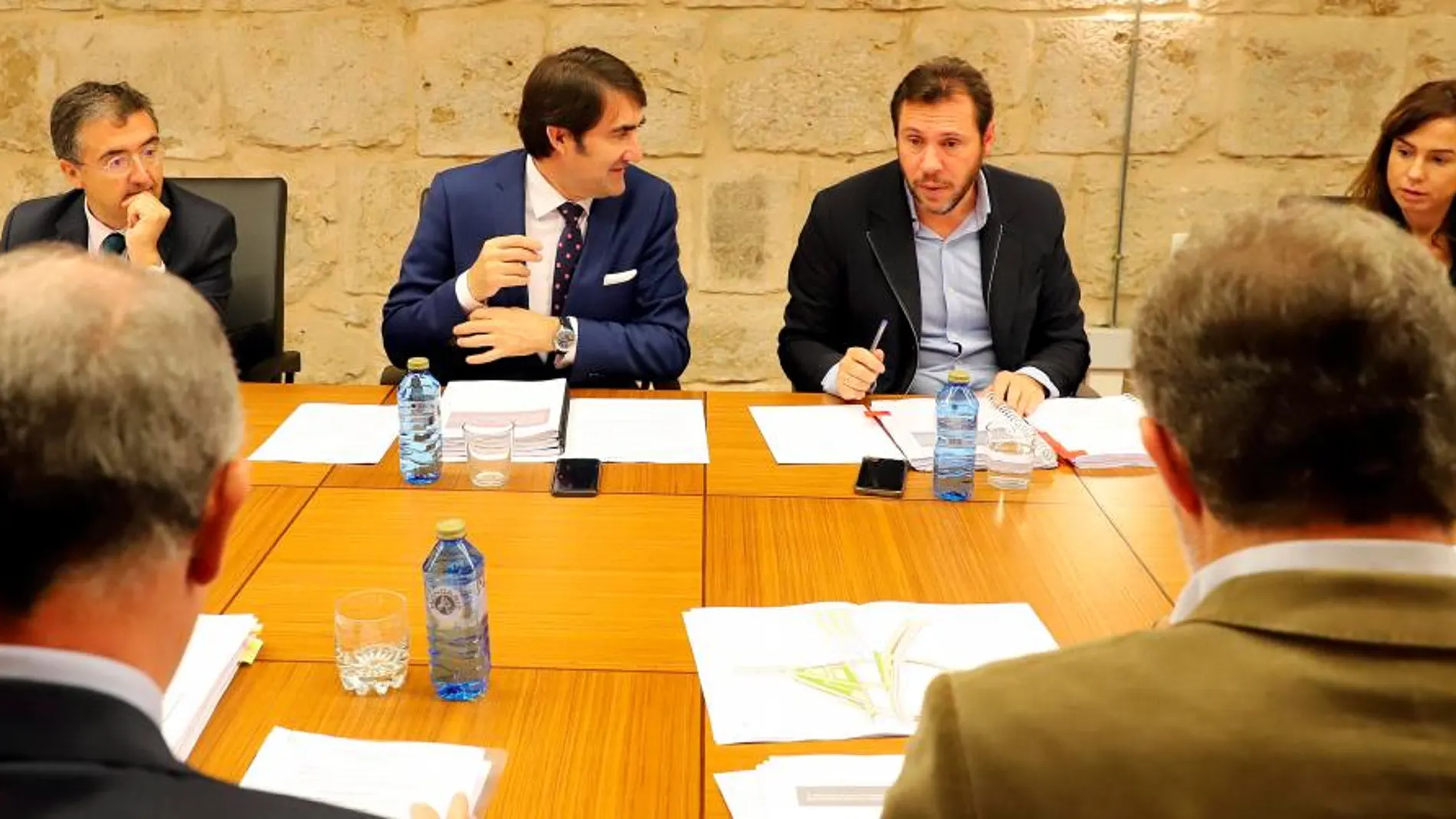 Juan Carlos Suárez-Quiñones, Óscar Puente e Isabel Pardo de Vera participan en el Consejo de Administración de la Sociedad Valladolid Alta Velocidad
