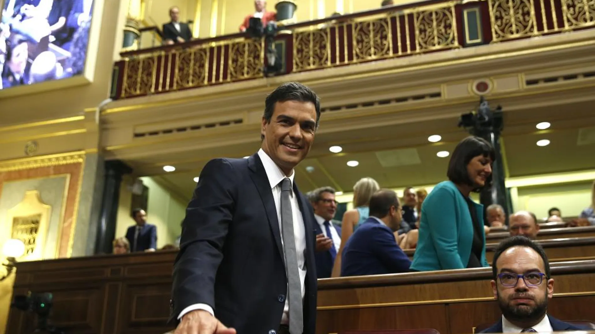 Sánchez inicia su discurso