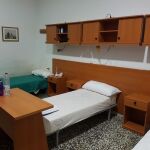 Imagen de las nuevas habitaciones del cuartel del Bruc donde han sido reubicados los agentes.