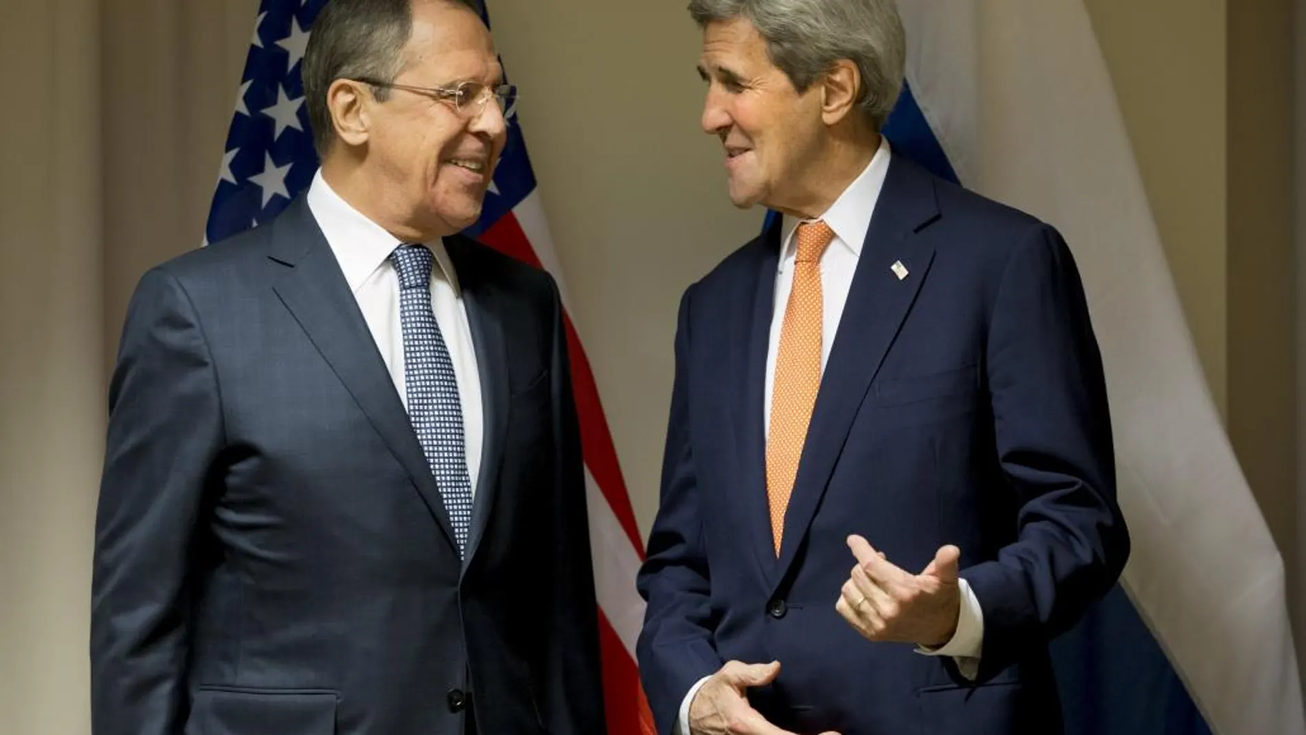 John Kerry tras la reunión con su homólogo ruso, Sergey Lavrov
