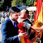 «Lo quería hacer desde pequeño», dice tajante Carlos, este madrileño de 30 años que el pasado mes de noviembre se desplazó hasta Ronda (Málaga) para jurar bandera con la Legión
