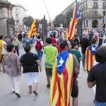 La ANC se propone organizar la próxima Diada una cadena humana para cruzar Cataluña de norte a sur