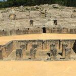 Vista del Complejo Arqueológico de Itálica, en Santiponce