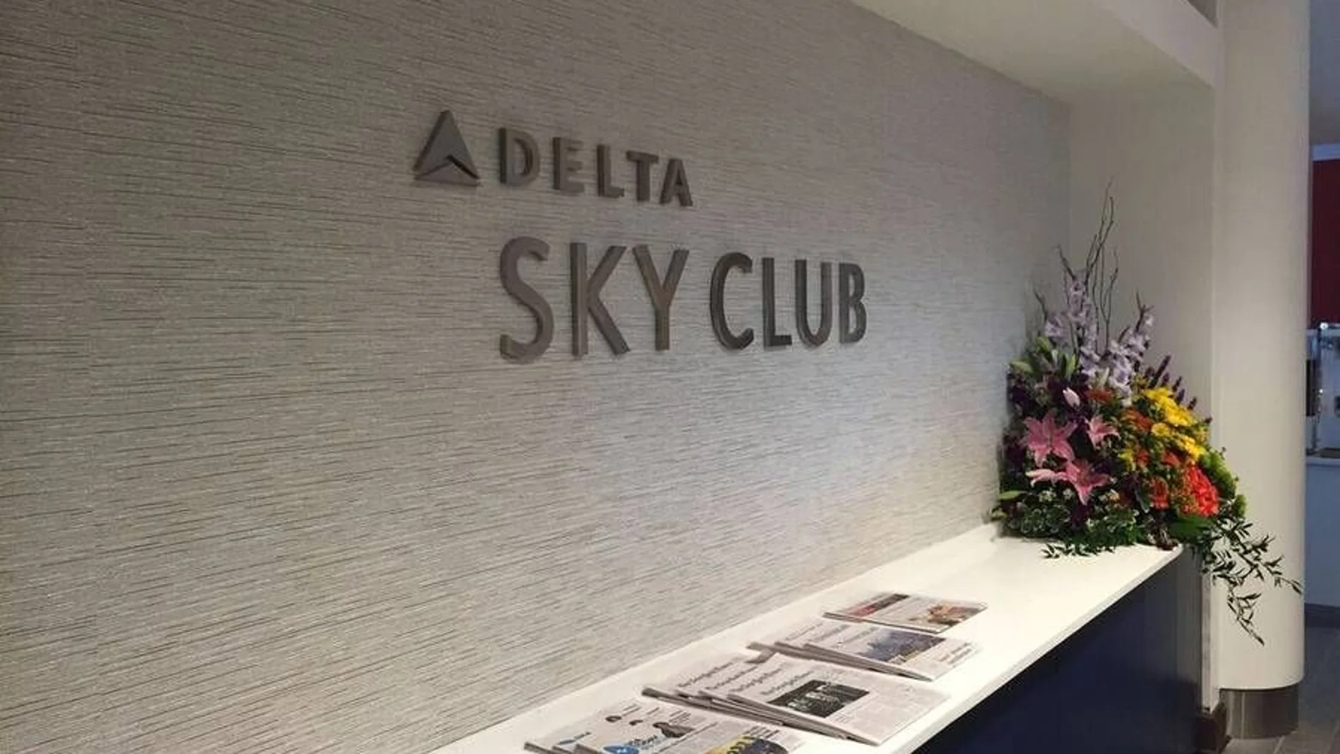 Sala de la compañía Delta Airlines en el aeropuerto John F. Kennedy de Nueva York