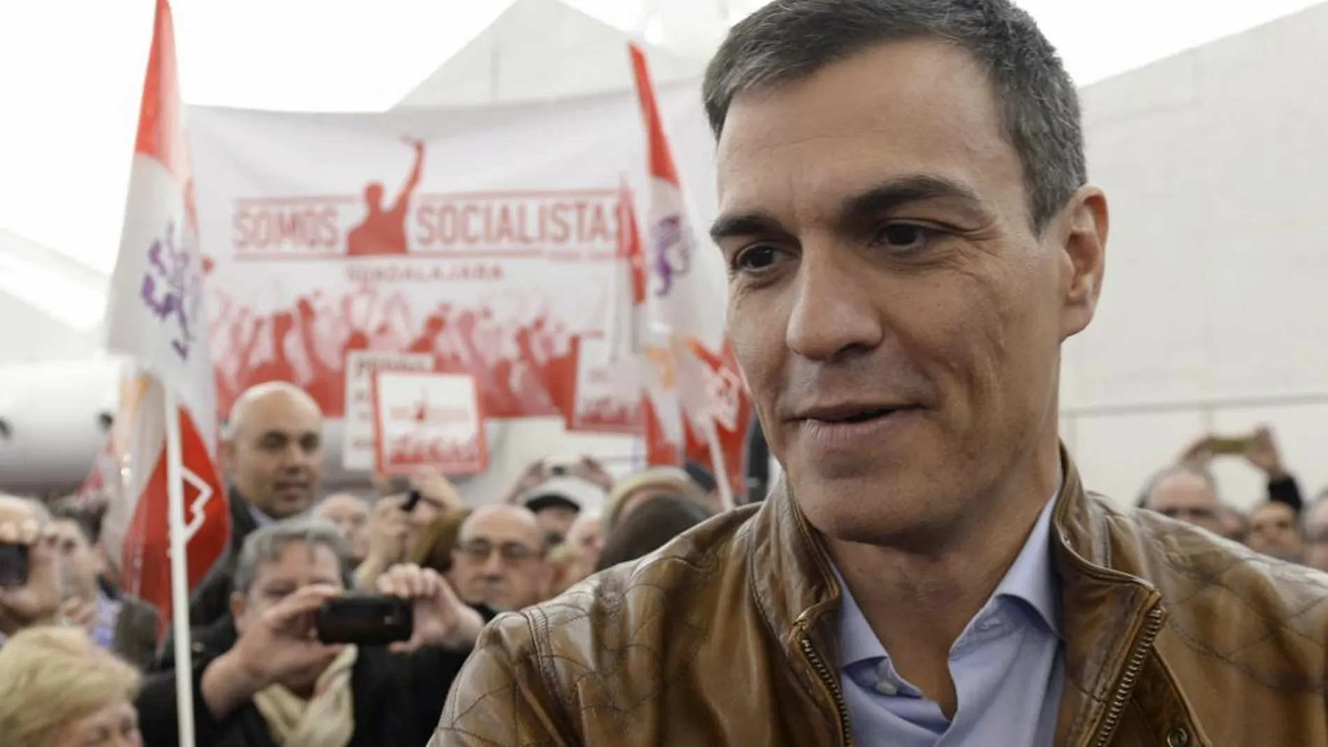 El exsecretario general del PSOE y candidato a las Primarias, Pedro Sánchez
