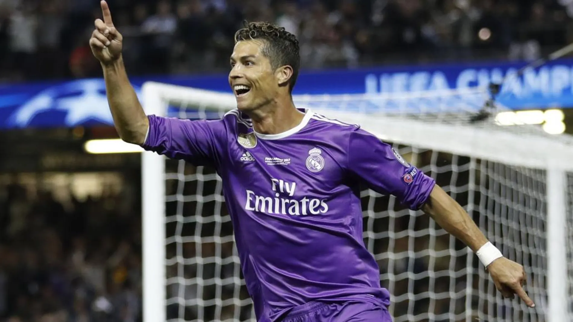 Cristiano celebra su segundo gol