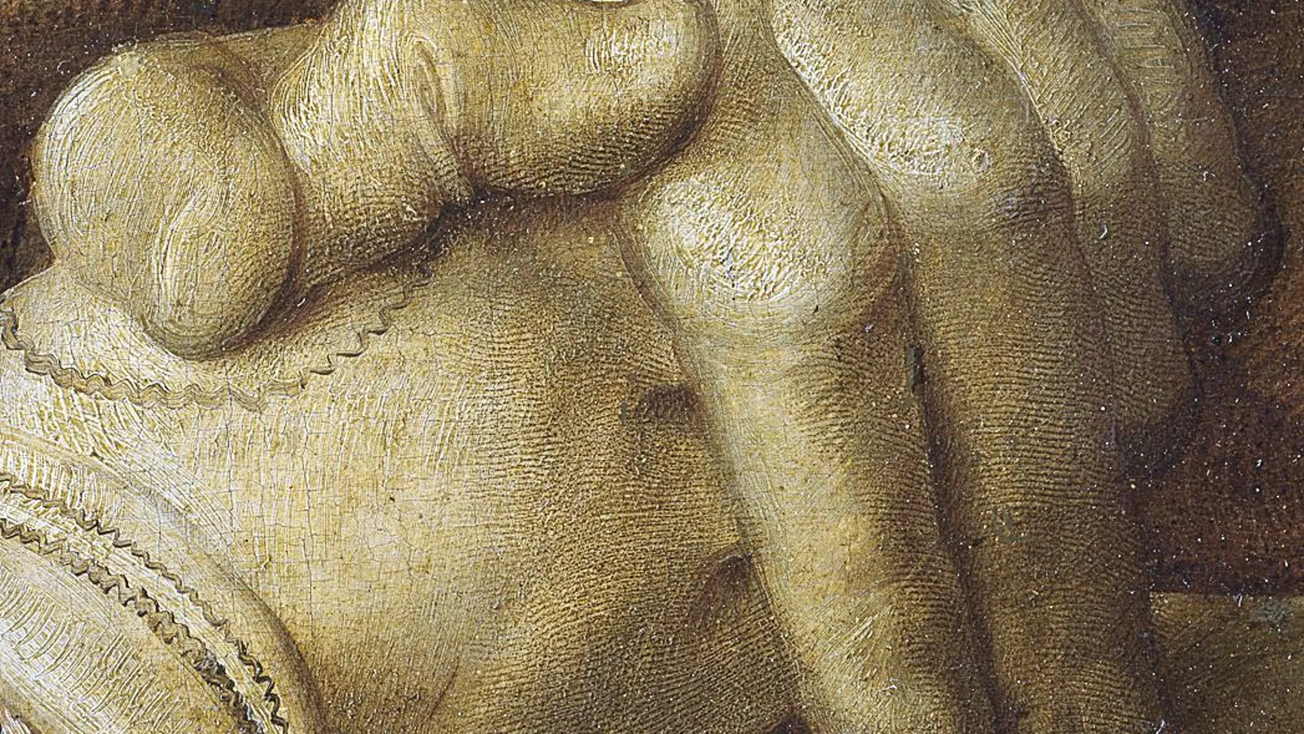 Una extraña coincidencia. Durero dejó la marca de uno de sus dedos y de parte de su palma en las manos de su «Autorretrato», una de las joyas de El Prado