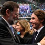 Rajoy y Aznar en una foto de archivo