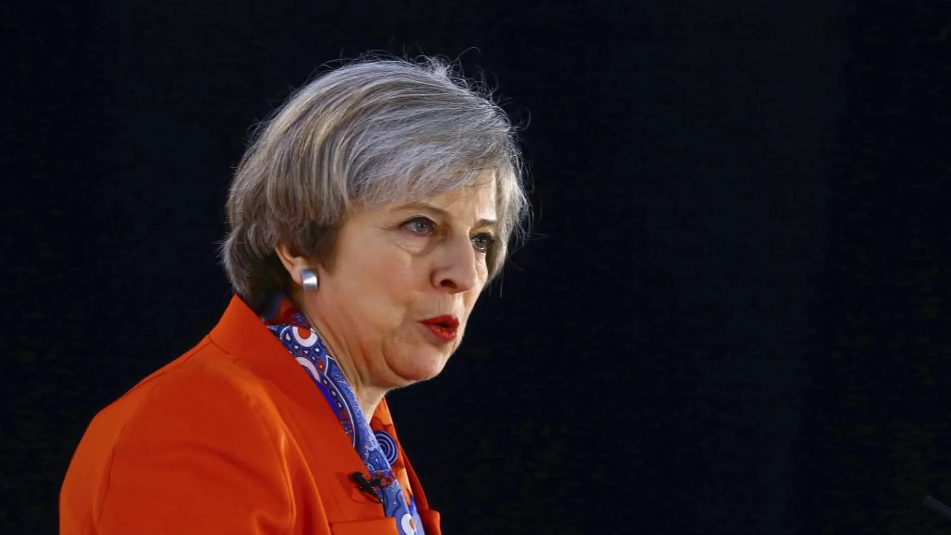 La primera ministra británica, Theresa May