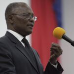 El presidente del Senado haitiano, Jocelerme Privert