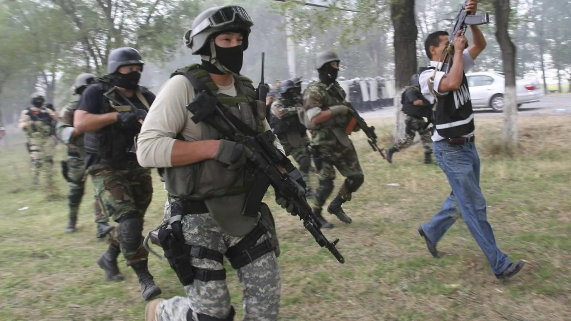 Fuerzas de seguridad de Kirguizistán