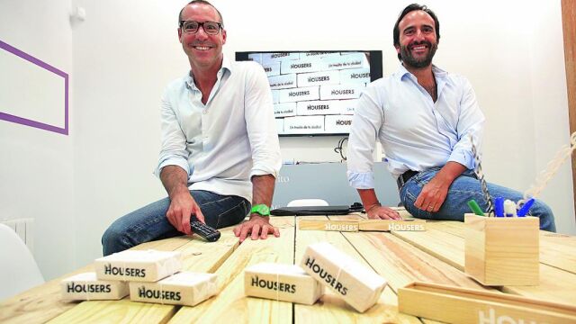 Álvaro Luna y Antonio Brusola Fundadores de Housers