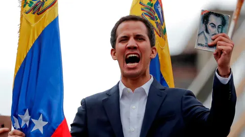 Juan Guaidó el pasado miércoles