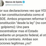 «Ciudadanox»: el «dos» de Rivera, seguidor de Abascal