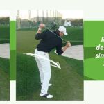 Ejercicios de calentamiento para jugadores de golf
