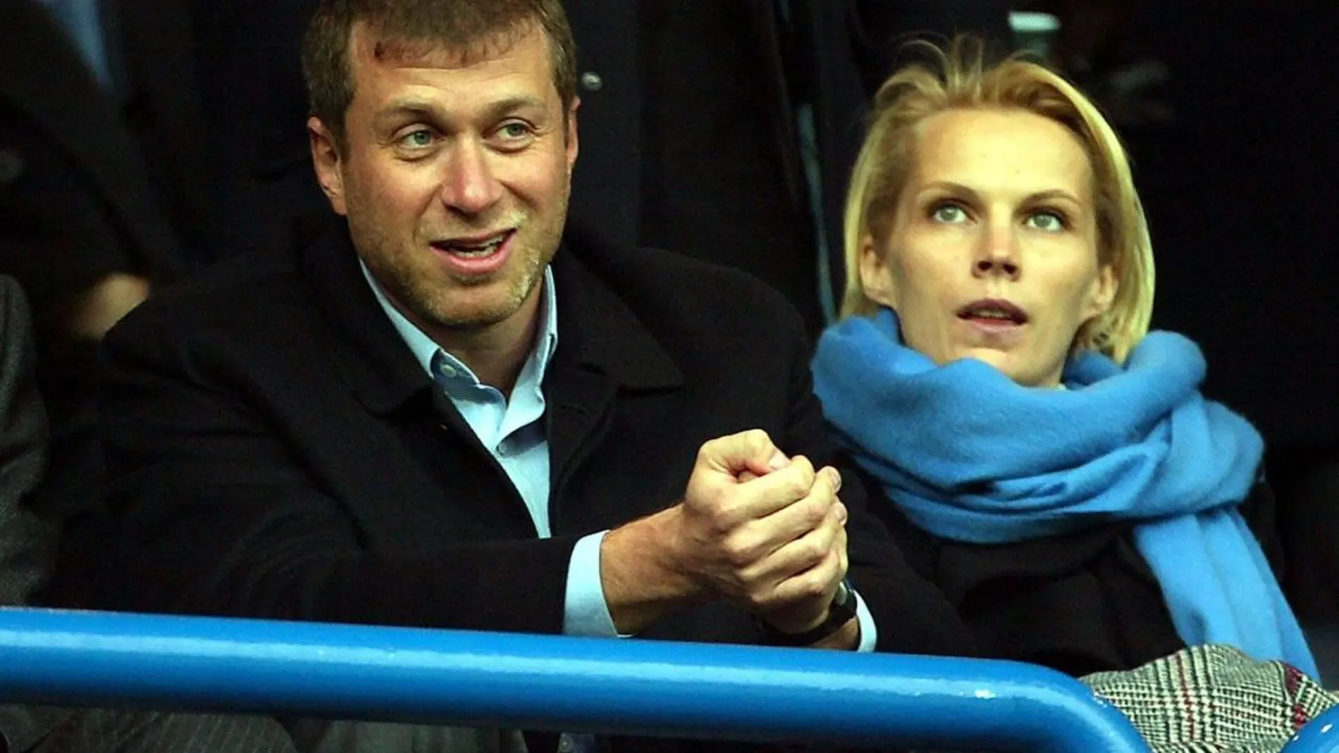 Roman Abramovich y su ex mujer, Irina