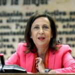 La ministra de Defensa, Margarita Robles, comparece en la Comisión de Defensa del Senado/Foto: Efe