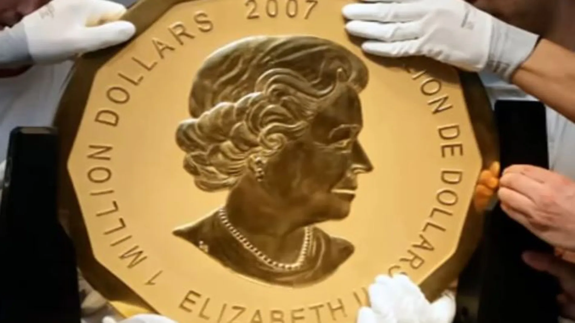 La moneda más grande y cara del mundo, robada en Berlín