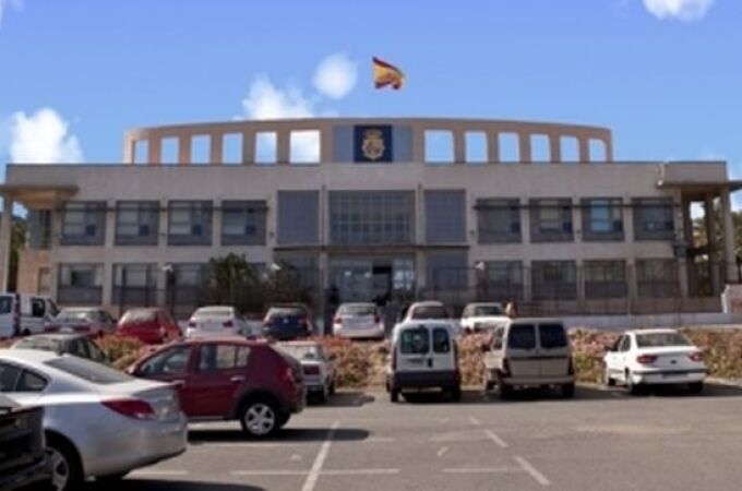 Imagen de la comisaría de Telde donde el presunto asesino ha confesado su crímen