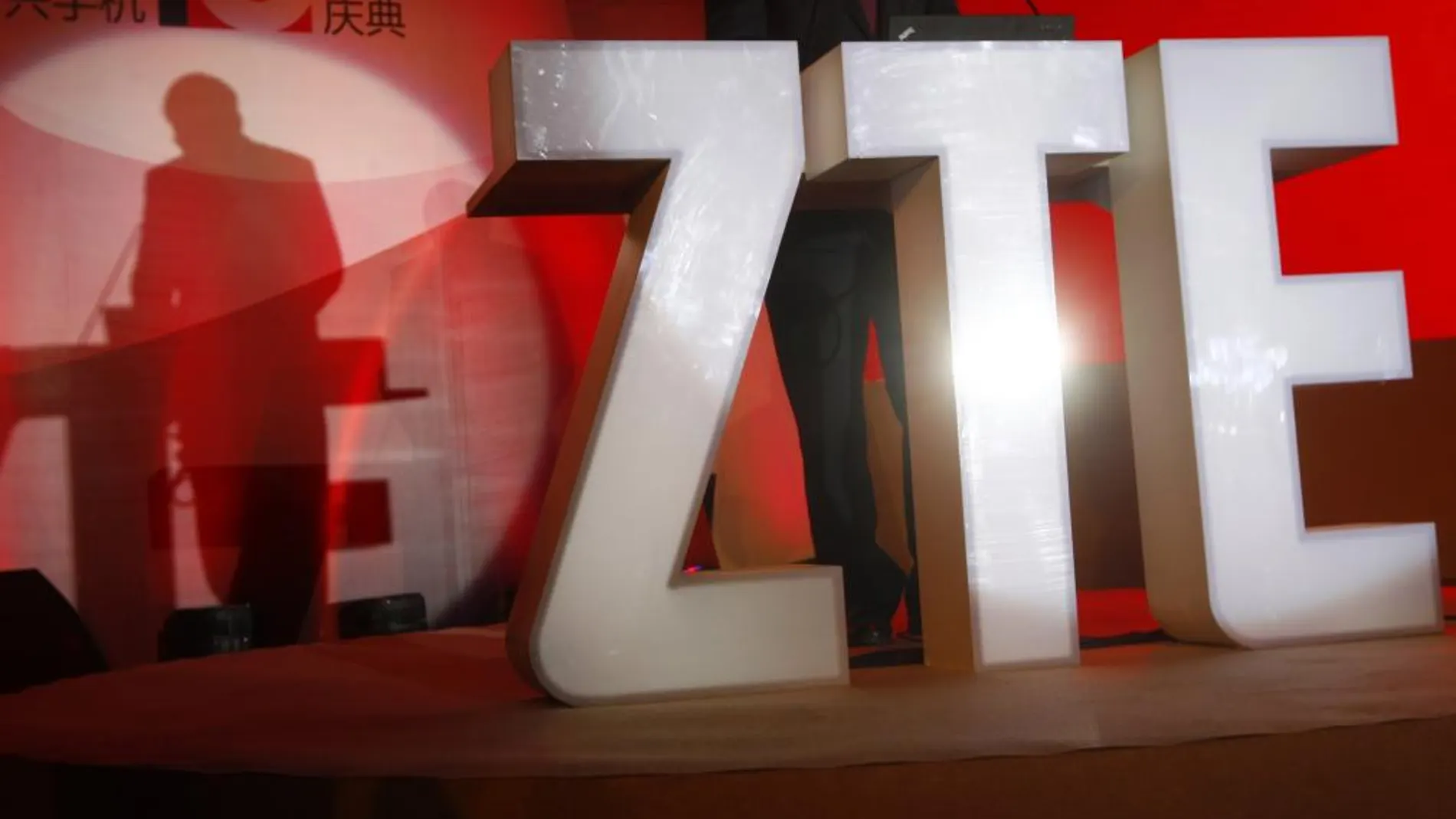 La compañía ZTE, en un acto de presentación de nuevos modelos