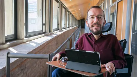 El secretario de Organización de Podemos, Pablo Echenique podría ser multado con entre 10.001 y 25.000 euros