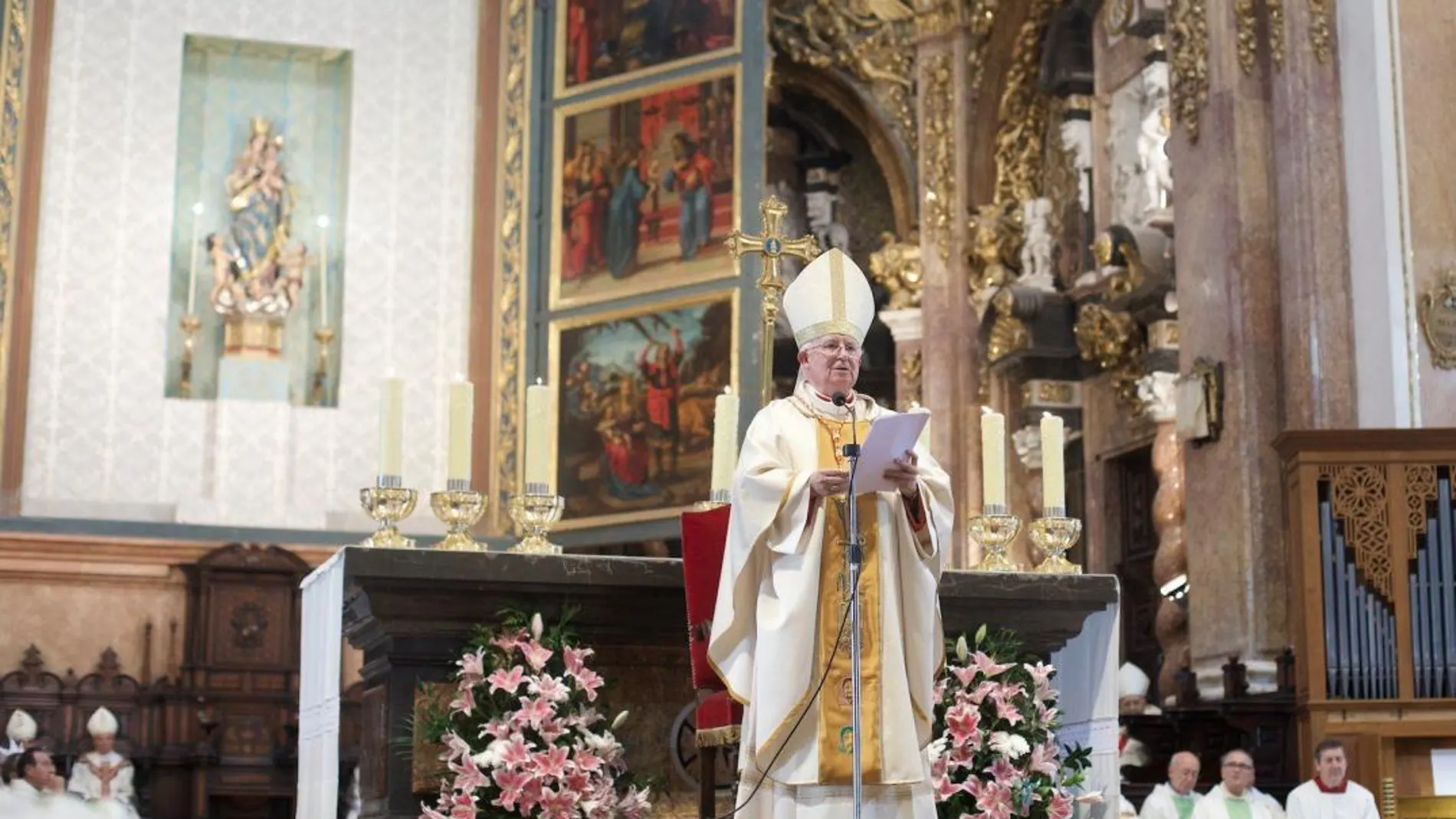 El arzobispo de Valencia, Antonio Cañizares, oficiará la eucaristía