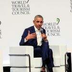 El ex presidente de EE UU Barak Obama, en Sevilla / Foto: Manuel Olmedo