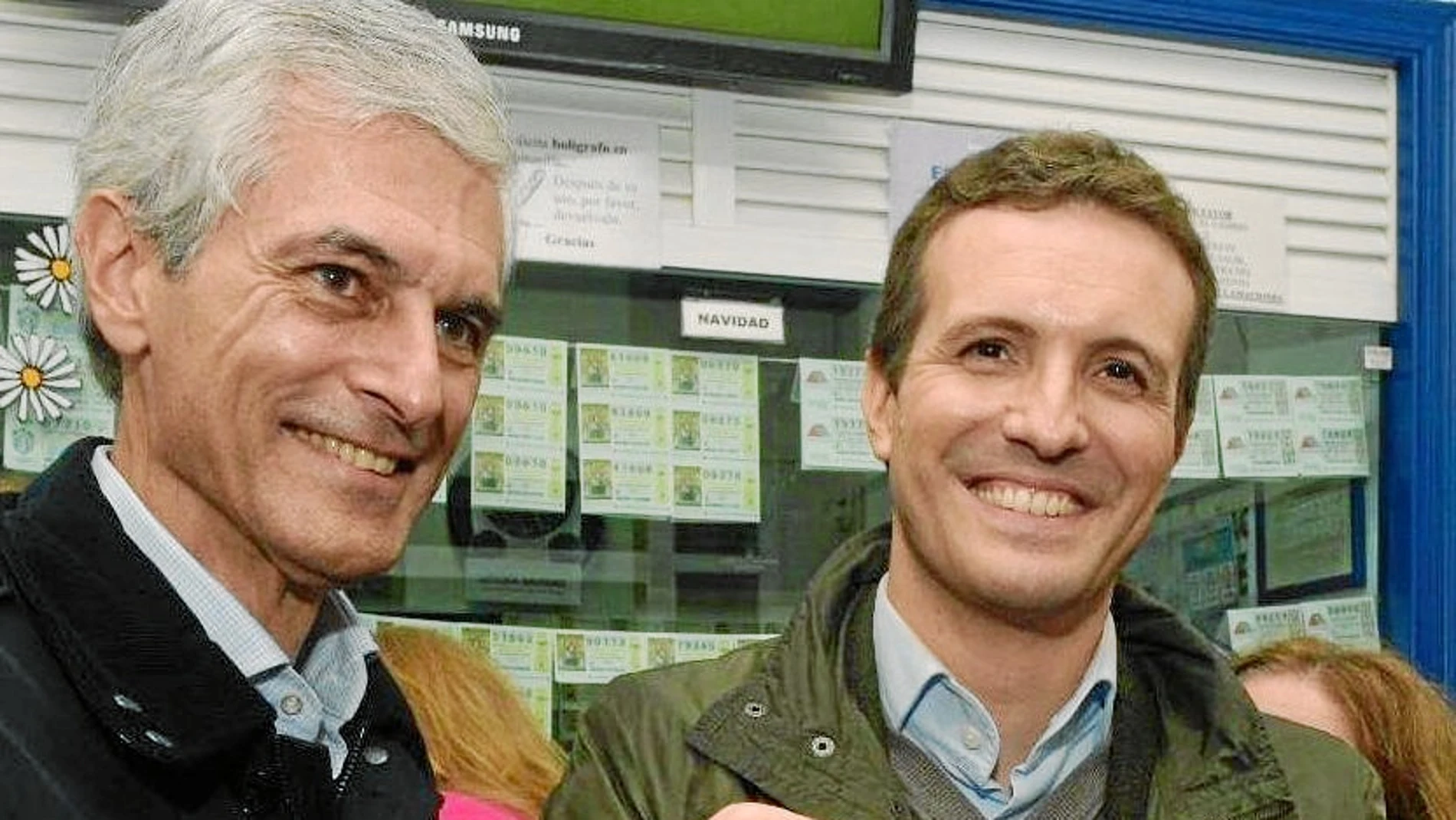 Pablo Casado, de campaña electoral en Andalucía, prometió desde Málaga la aplicación «dura» del artículo 155