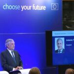 Antonio Tajani en la cumbre extraordinaria