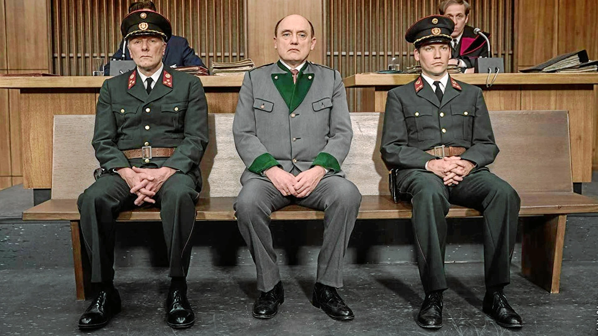 Una imagen de la película dirigida por Christian Frosch que se estrena en España sobre el proceso judicial contra el oficial nazi Franz Murer