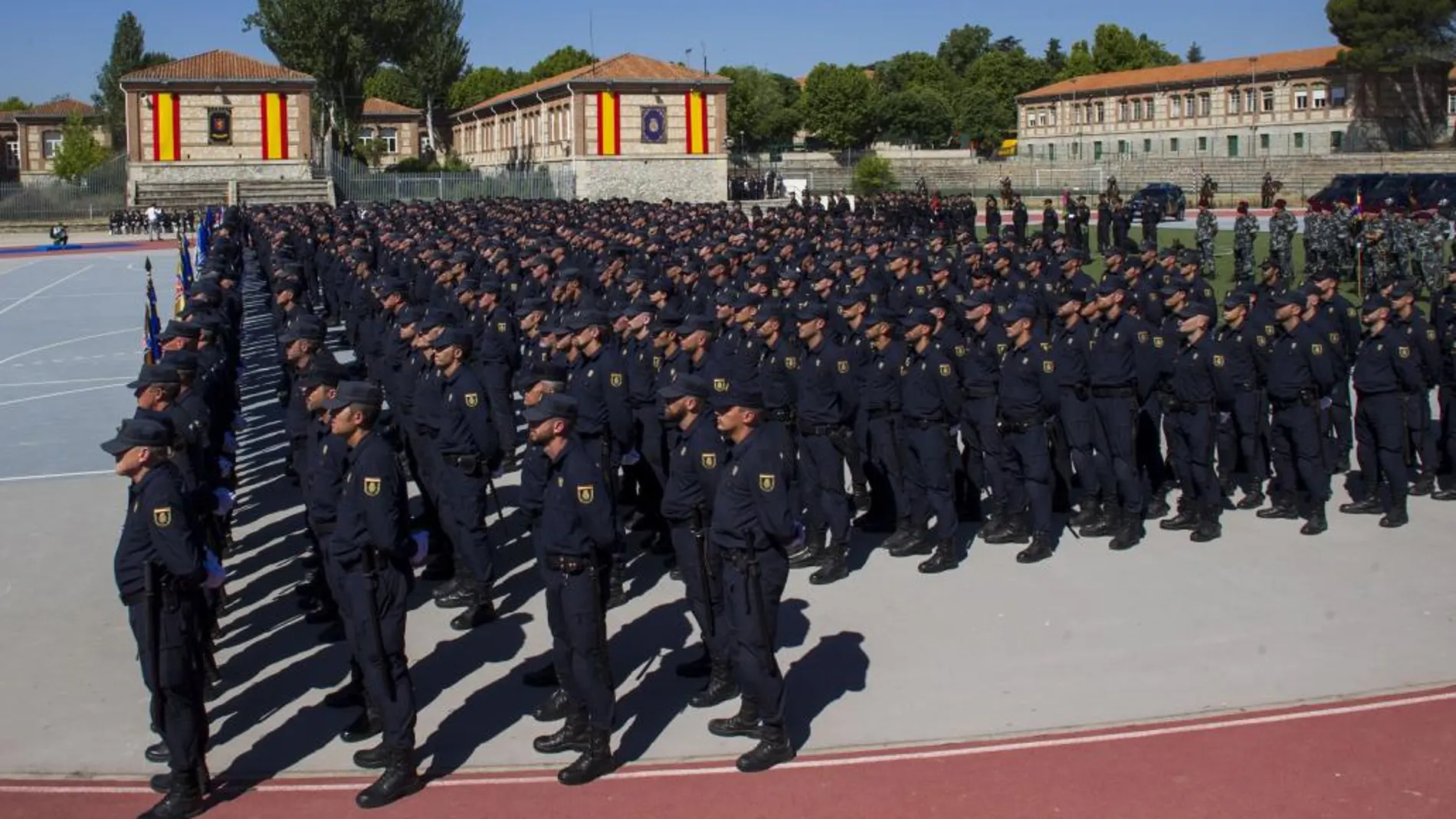 Acto conmemorativo del 25º aniversario de la creación de las Unidades de Intervención Policial (UIP) del Cuerpo Nacional de Policía