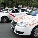 Huelga de taxistas en Madrid