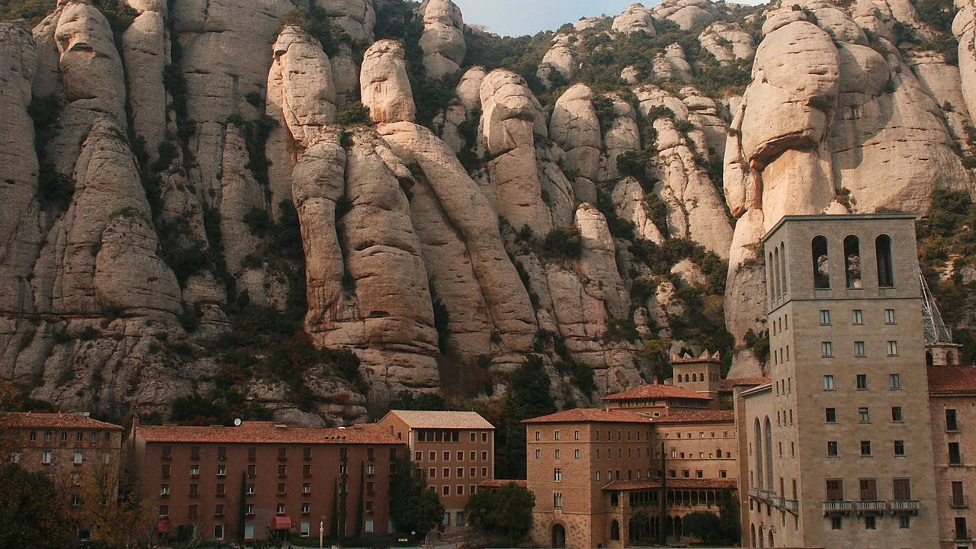 Imagen del monasterio de Montserrat