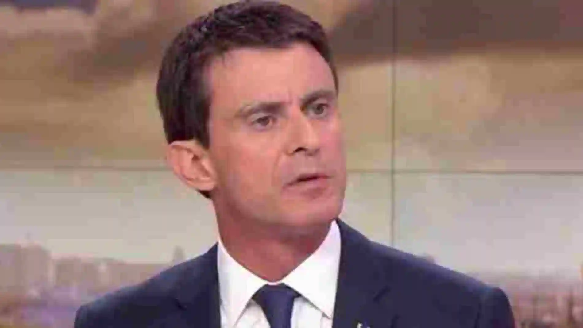 El primer ministro francés, Manuel Valls, durante su intervención en el programa de France 2.
