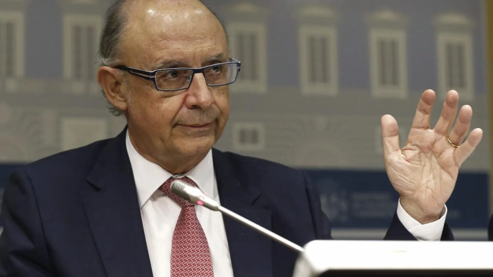 El ministro de Hacienda, Cristóbal Montoro