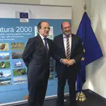  Pedro Antonio Sánchez acuerda con la Comisión Europea un seguimiento conjunto del plan de actuaciones en el Mar Menor