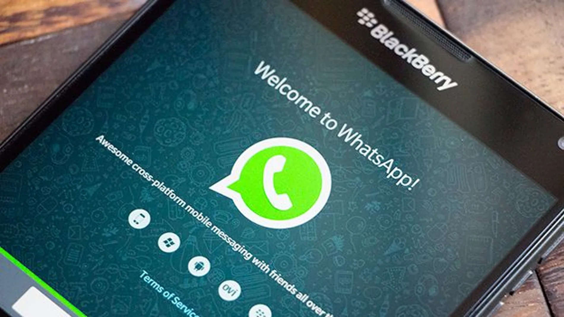 Los usuarios de BlackBerry dejarán de disponer de WhatsApp.